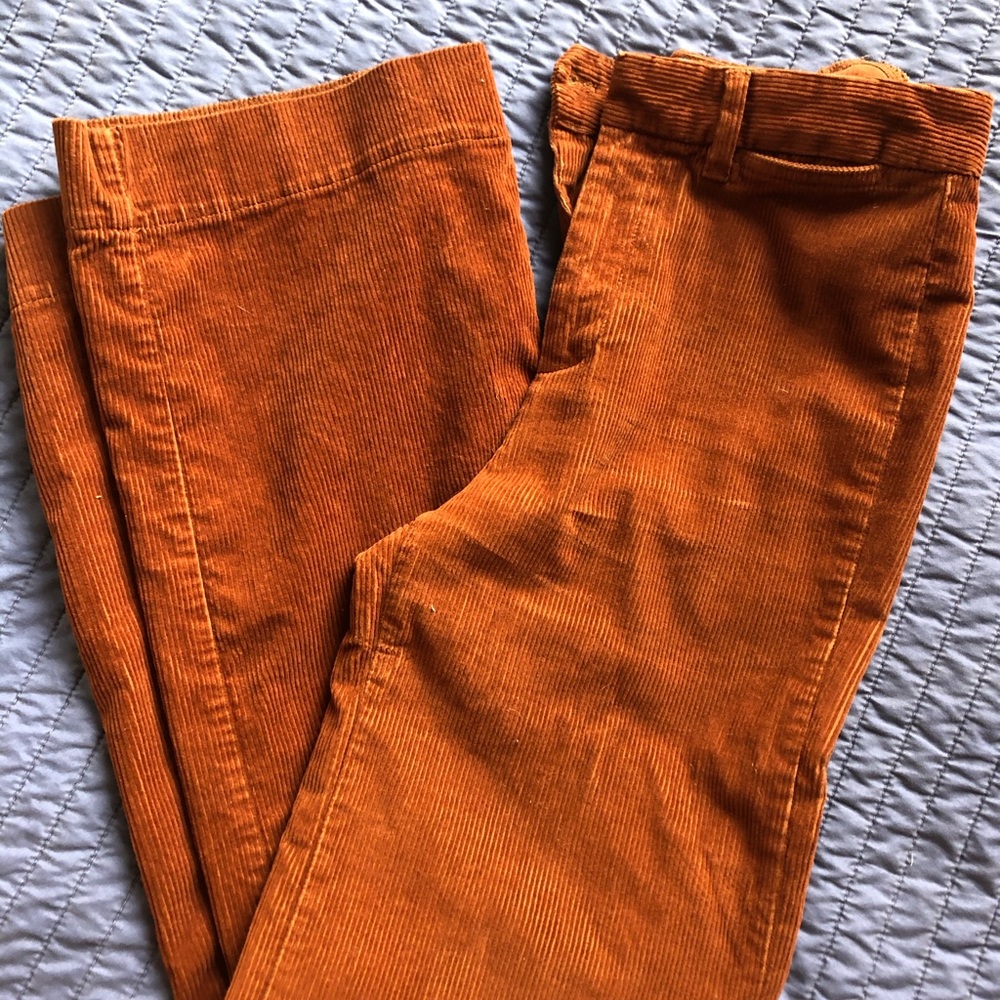 High-rise Wide Leg Gap Corduroy Pant